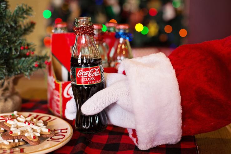 Babbo Natale con Coca-Cola